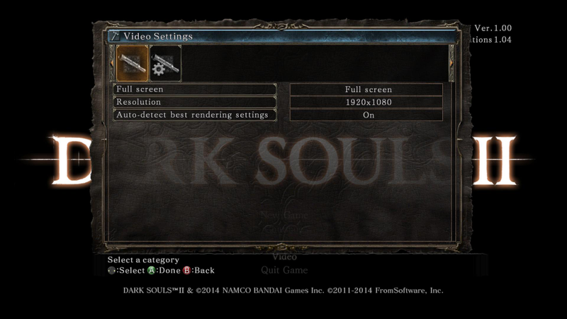 Illustration for article titled ​Here Are All The Settings For Dark Souls II On PC